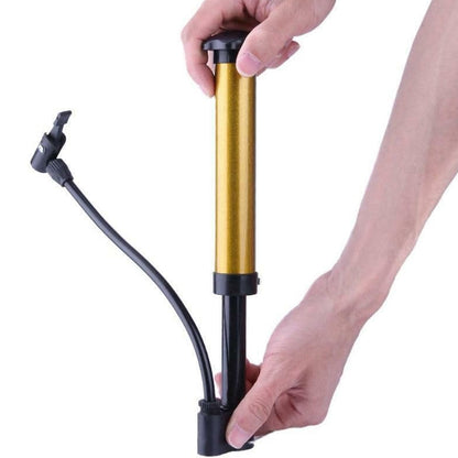 Hand Air Ball Pump Ã¢â‚¬â€œ Portable Metal Inflator for Basketball, Soccer & More