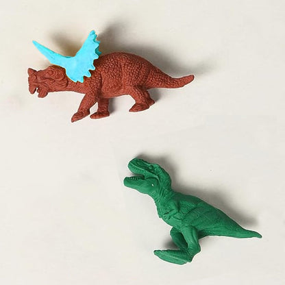 Dinosaur & Egg Shaped 3D Puzzle Erasers Ã¢â‚¬â€œ Fun Mini Erasers for Kids (5 Pcs Set)