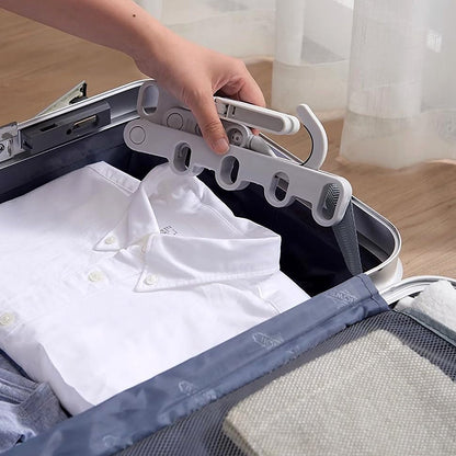 5-Hole Foldable Clothes Hanger Ã¢â‚¬â€œ Robust, Space-Saving Travel Rack