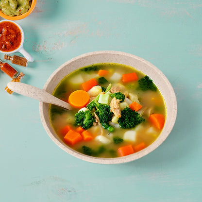 Rice Bowl Noodle Set Ã¢â‚¬â€œ 6 Pcs with Lid, Handle & Cutlery