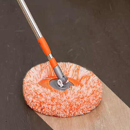 360Ã‚Â° Rotatable Ceiling Dust Cleaning Mop Extendable Long Lightweight Handle Mop Heads Pad, Spin Scrubber for Ceiling Floor Bathroom Kitchen Tile