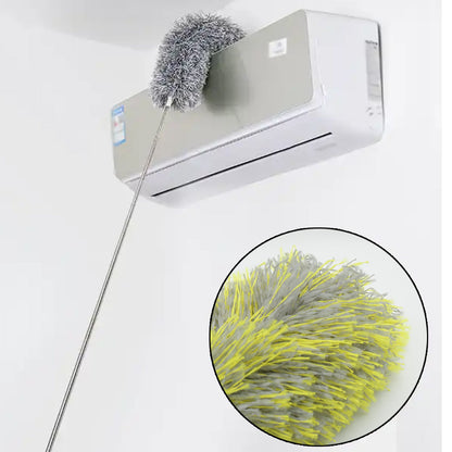Long Handle Microfiber Duster Ã¢â‚¬â€œ Extendable & Washable Cleaning Tool for Home, Car & Office (62cm)
