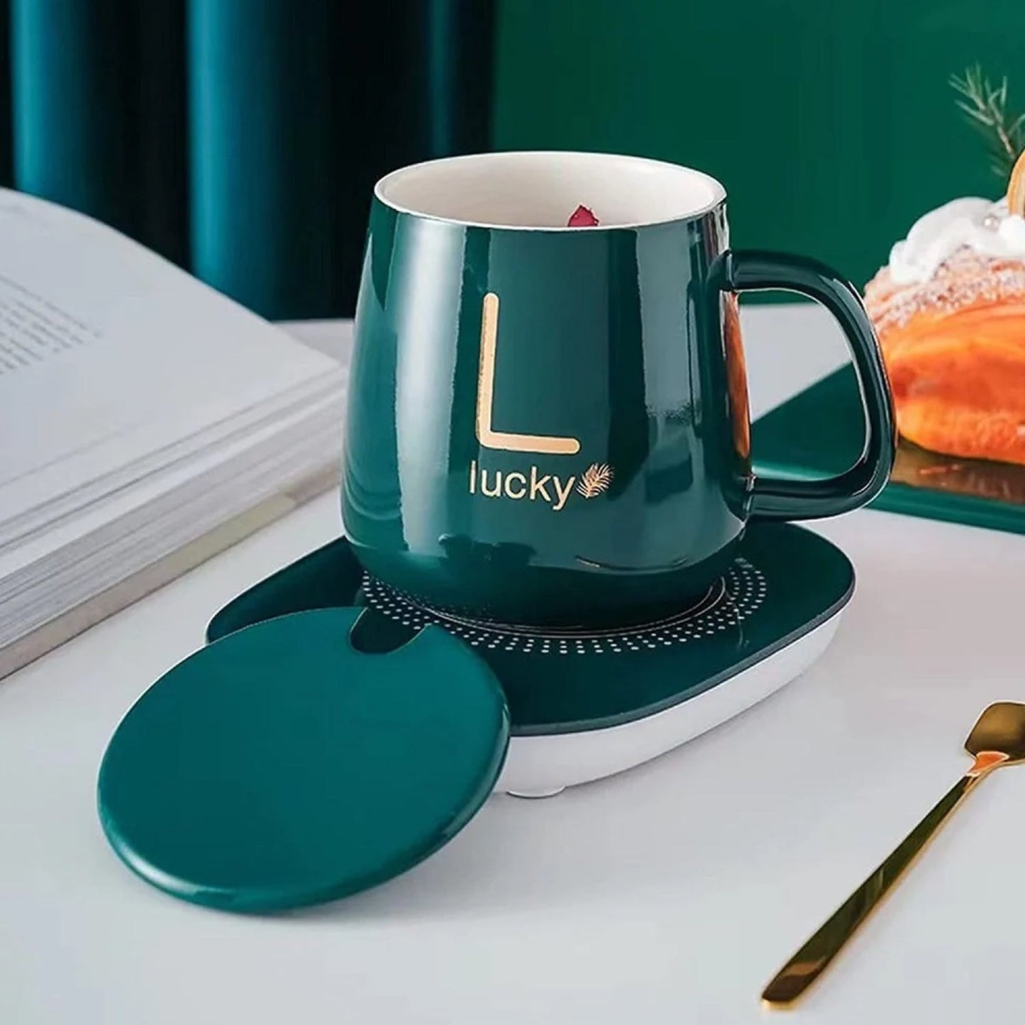 USB Coffee Mug Heater Ã¢â‚¬â€œ Electric Cup Warmer (1 Set)