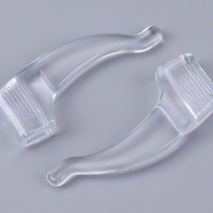 Soft Silicone Glasses Ear Hooks Anti-Slip Eyeglasses (2 Pair)