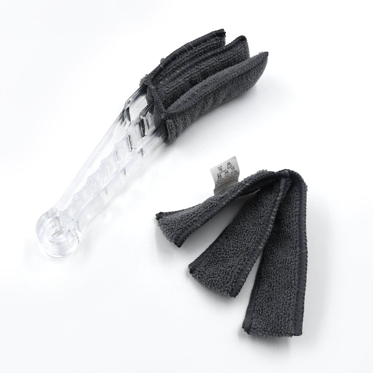 Window Blind Cleaner Brush with Microfiber Sleeves Ã¢â‚¬â€œ Dusting Tool for Shutters & AC (1 Pc)