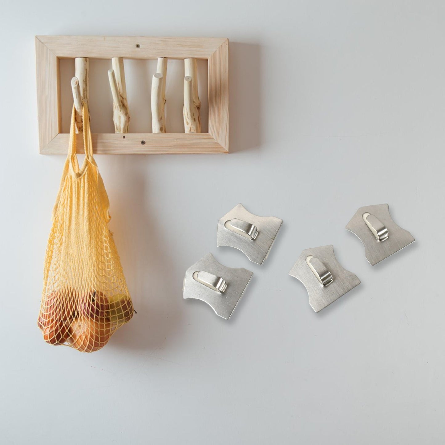 Self-Adhesive Stainless Hooks Ã¢â‚¬â€œ Waterproof for Robes, Coats & Towels