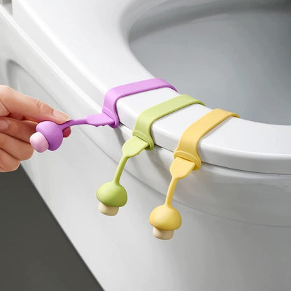 Silicone Toilet Seat Lifter Band (2 Pc)