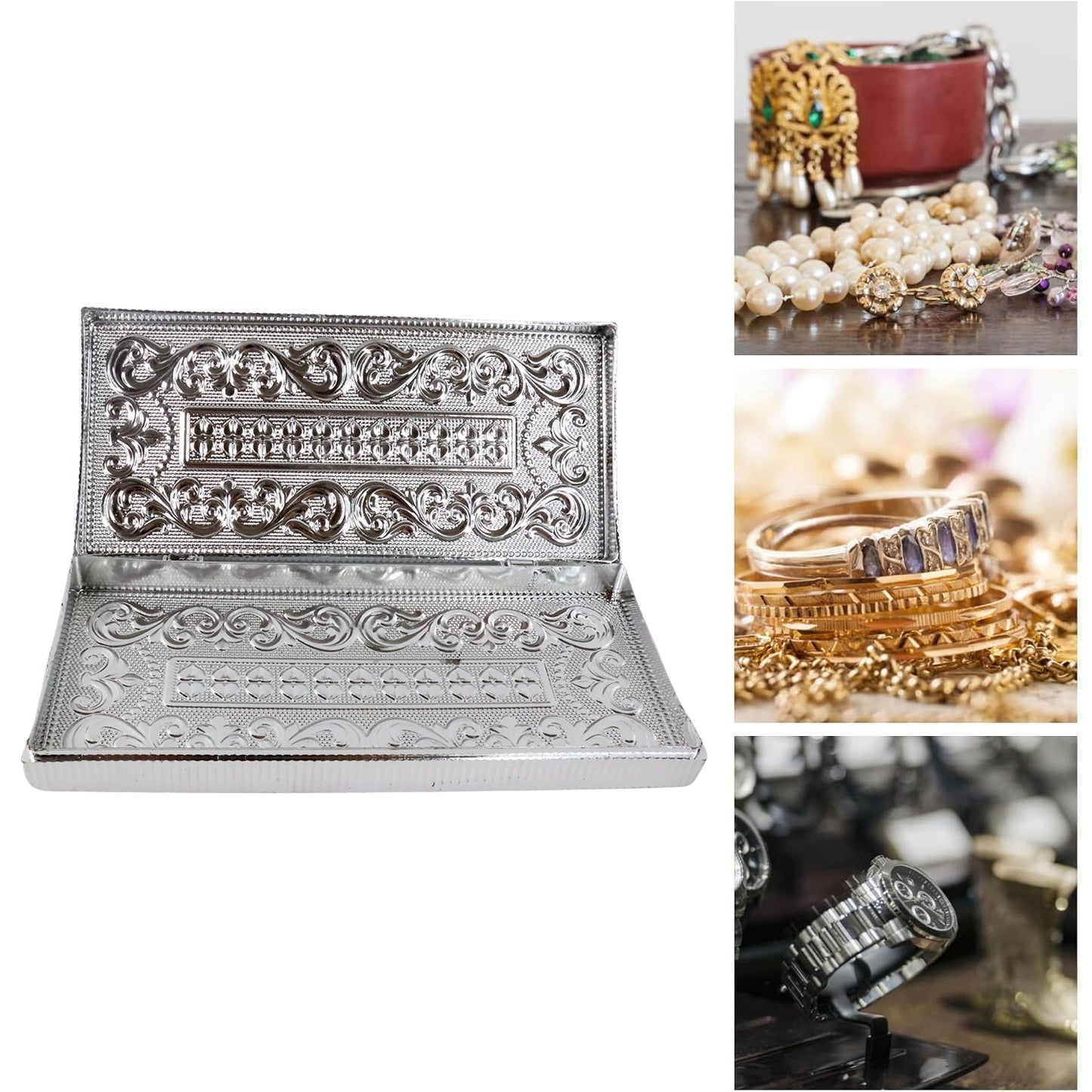 Multipurpose Rectangular Shaped Decorative Designer Gifting Cash Box  (1 Pc / 20Ãƒâ€”9 Cm)