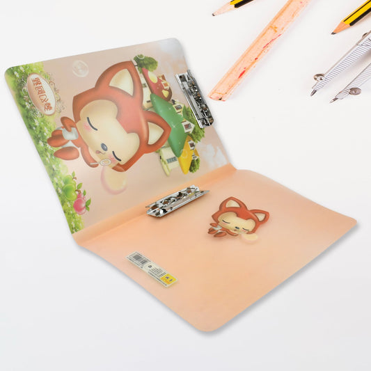 2 In 1 Plastic Clipboard Writing Pad, Exam Board & Clip File for Kids / Students, Exam Pad, Plastic Clip Boards & Clip File, great for taking notes, supporting and signing documents. (232 Ãƒâ€” 305 Ãƒâ€” 18 mm)
