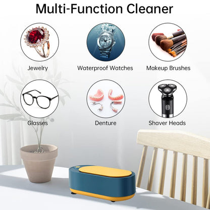 UltrasonicÃ‚Â Jewelry,Ã‚Â Cleaner, Ultrasonic Cleaning Machine, PortableÃ‚Â JewelryÃ‚Â Cleaning Machine for Jewelry, Ring, Silver, Retainer, Glasses, Watches, Coins, High Frequency Vibration Machine google/ optical cleaner machine (USB Operated)