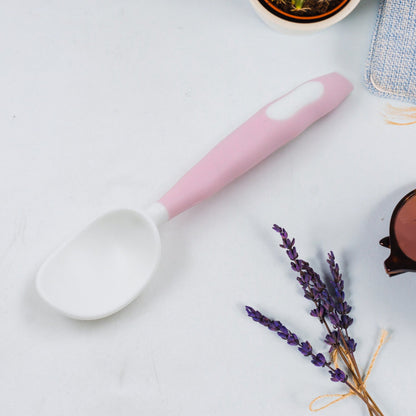 Silicone Bendable Kids Spoon & Fork Set Ã¢â‚¬â€œ Toddler Self-Feeding Utensils (2 Pc Set)