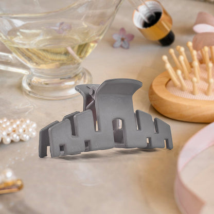 Matte Hair Clamp Ã¢â‚¬â€œ Decorative Barrette for Hair Fixation & Face Washing-3 pcs