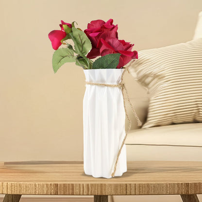 Plastic Vase / Pot - Elegant Design-Ideal Gift for Friends and Family (3 Pc)