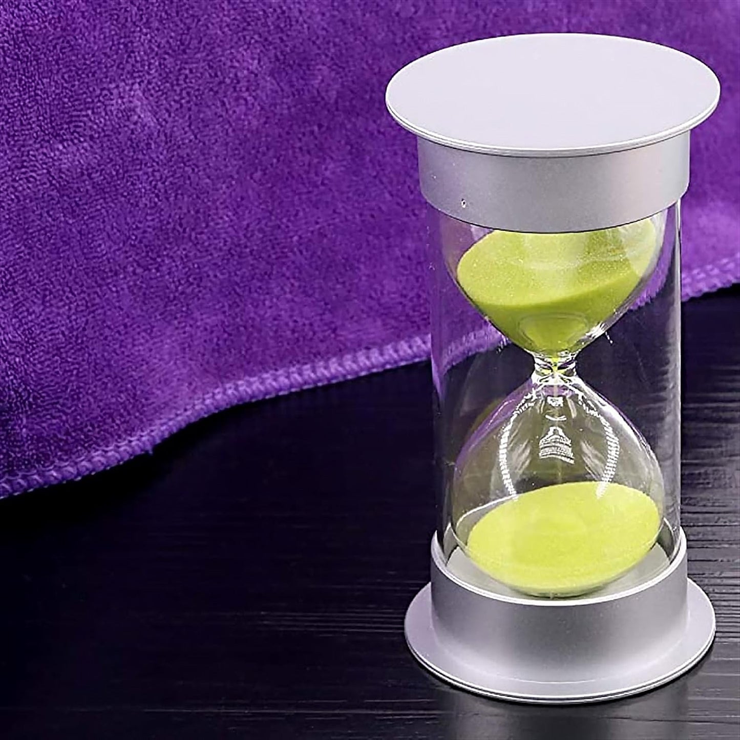 45-Minute Green Sand Timer Ã¢â‚¬â€œ Hourglass Time Management Tool for Classroom & Games (Color : Green)
