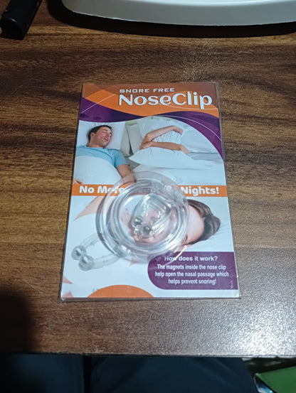 Anti-Snore Nose Clip for Heavy Snorers (Silicone, 2 Pc)