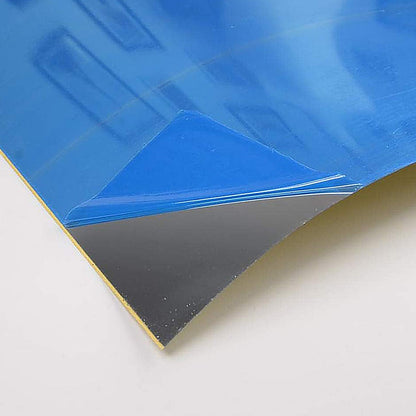 3D Mirror Wall Stickers Wall Mirror Decorative Mirror Paper for Home, Living Room Wall, Bedroom Wall, TV Backdrop Use Paper (100Ãƒâ€”50 Cm / 3 Pc )