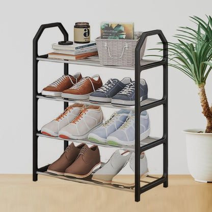 4 Layer SpaceÃ¢â‚¬â€˜saving Shoes Show Rack Folding Shoe Rack (1 Pc)
