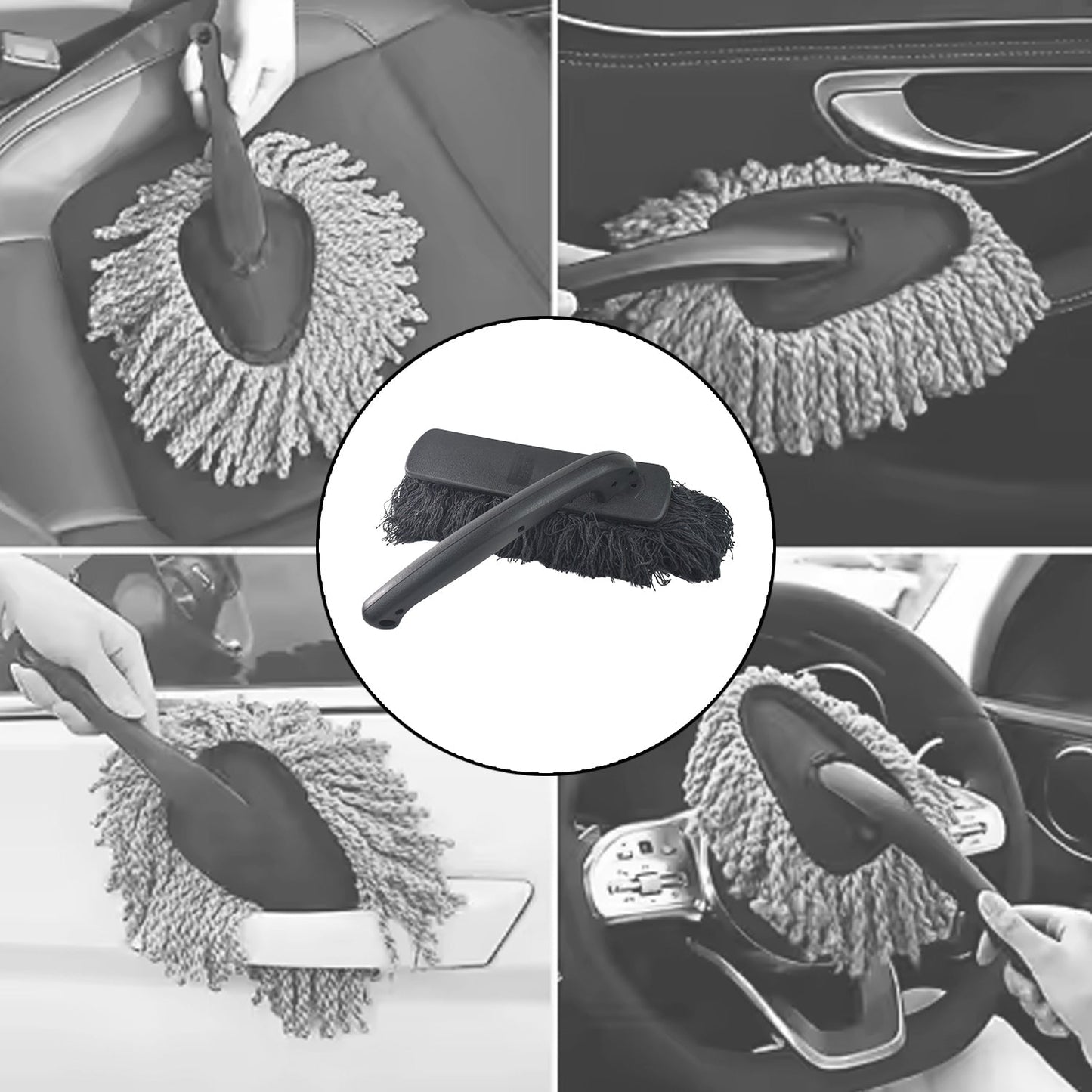 Foldable Car Dusting Brush 360Ã‚Â°Rotation Car Dust Brush Exterior (1 Pc / Medium / 38 Cm)
