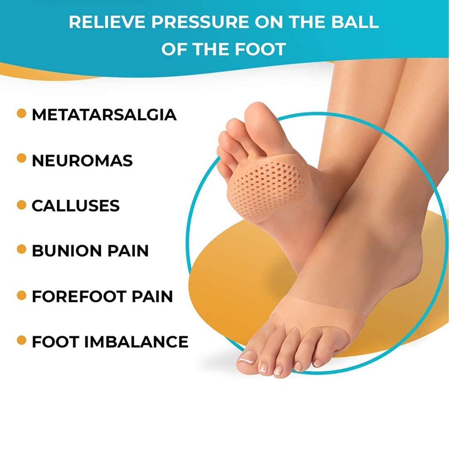 Silicone Tiptoe Protector Ã¢â‚¬â€œ Cover for Men & Women