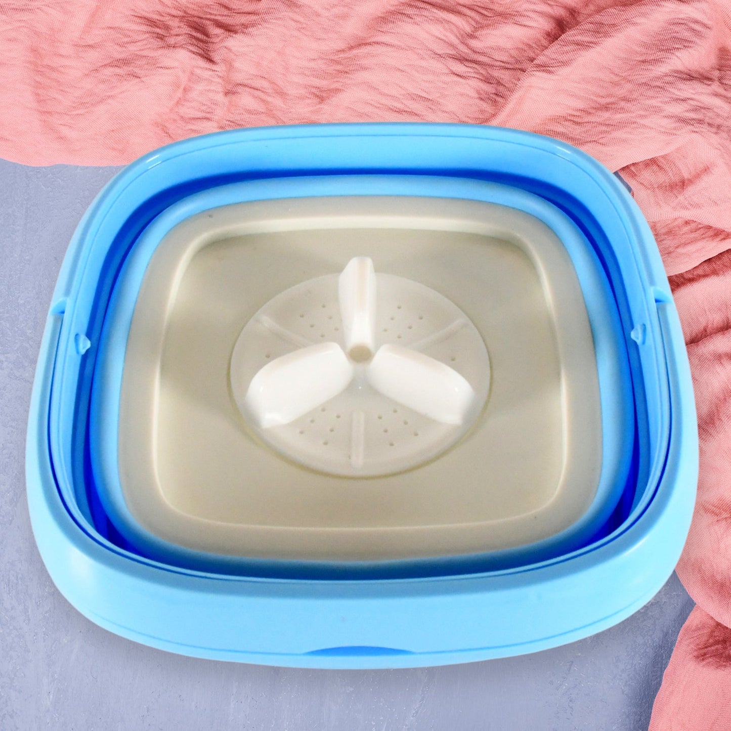 Portable Washing Machine, Mini Folding Washer and Dryer Combo, for Underwear, Socks, Baby Clothes, Travel, Camping, RV, Dorm, ApartmentÃ‚Â 