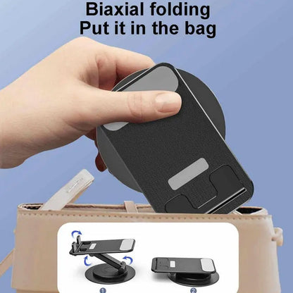 Rotating Foldable Mobile Stand Ã¢â‚¬â€œ Height & Angle Adjustable Phone Holder for Desk (1 Pc)
