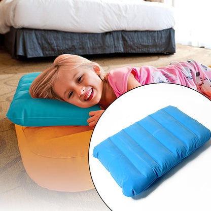 Inflatable Camping Pillows, Travelling Air Pillow Soft Comfortable Air Inflatable Travel PillowÃ‚Â  (48Ãƒâ€”30 Cm / 1 pc)