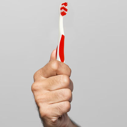 Soft Toothbrush With Plastic Round Box for Men and Women, Kids, AdultsÃ‚Â Plastic Toothbrush (10 pcs Set)