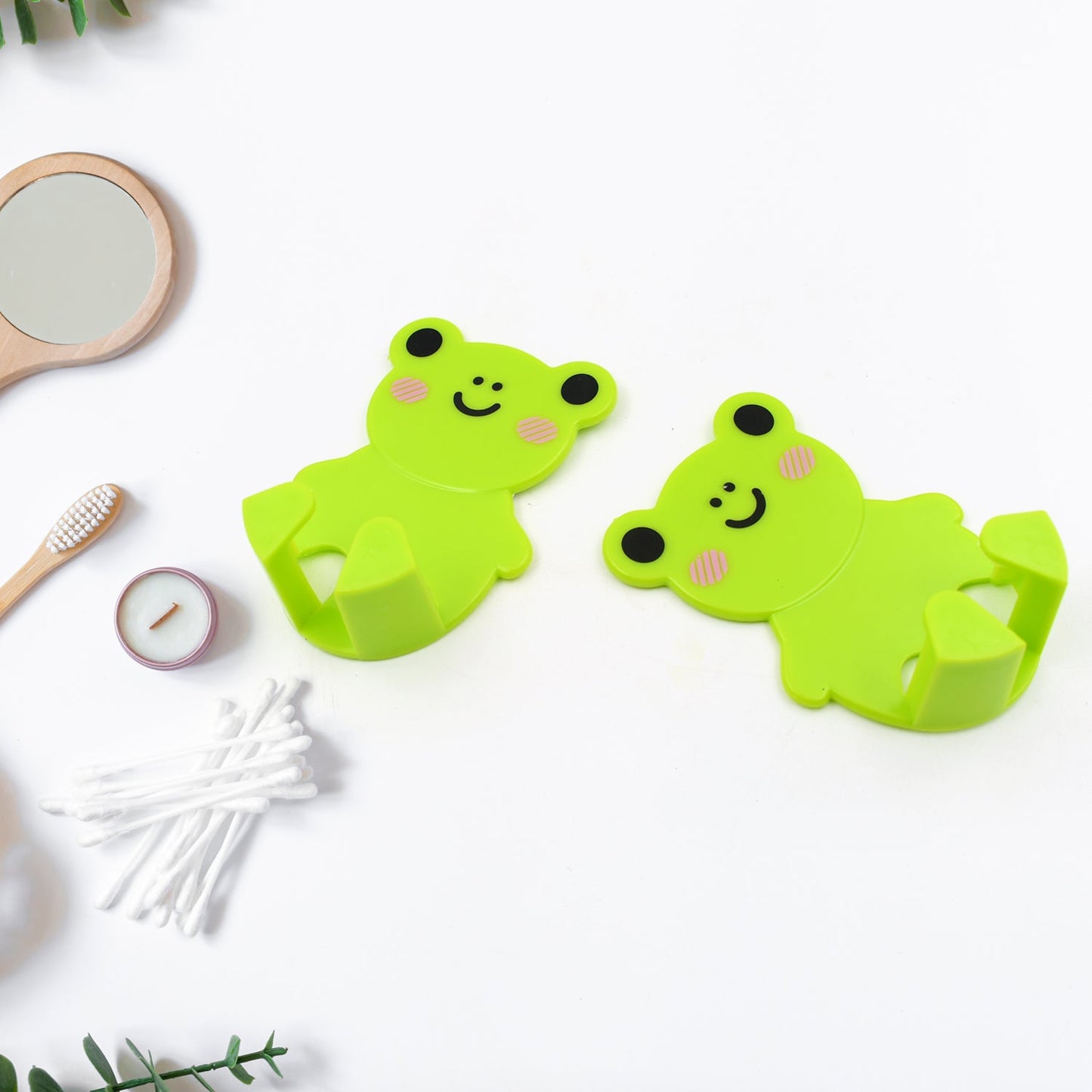 Plastic Adhesive Cable & Socket Holder Ã¢â‚¬â€œ 2-Piece Set for Office, Home & Restaurant