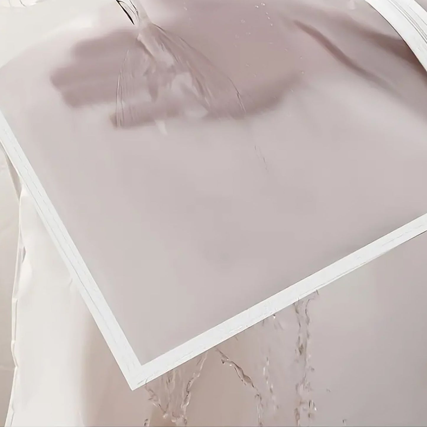 Foldable Non Woven Men's Coat Blazer Suit Cover (80Ãƒâ€”60 CM / 1 Pc / White Side Chain Suit Cover)