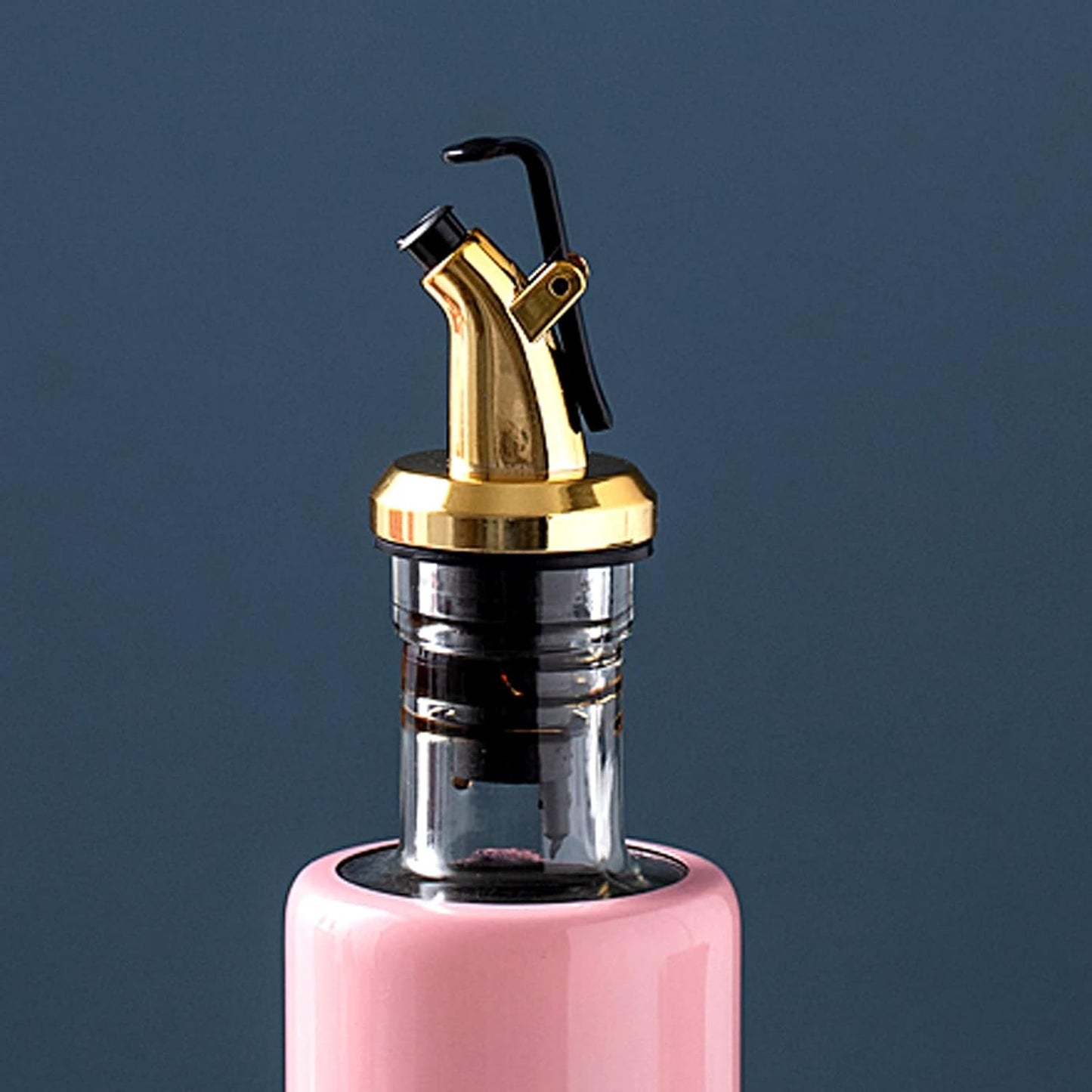 Olive Oil Dispenser Ã¢â‚¬â€œ Leakproof Glass Bottle with Non-Drip Spout for Kitchen & Cooking (300 ML)