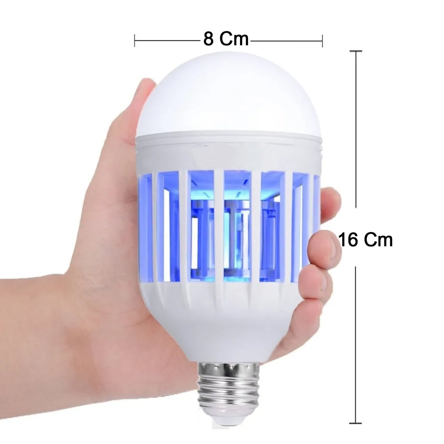 15W Mosquito Killer Lamp Ã¢â‚¬â€œ E27 LED Zapper for Flying Insects & Moths