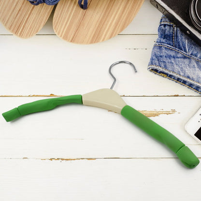 Solid Sponge Hanger Non-Slip Hanger Home No Trace Clothes Hanging Pants Clip Clothing Store Hangers,Ã‚Â Clothes Hanger for Closet Wedding Dress Women, Men, Children Clothing (2 Pc )