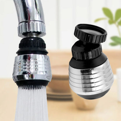 Faucet Bubbler, Faucet Aerator, Water Filter 360Ã‚Â° Sink Use for Kitchen, Bathroom, Home Use, High Pressure Power Spray, Plating, for Kitchen Bathroom (1 Pc)