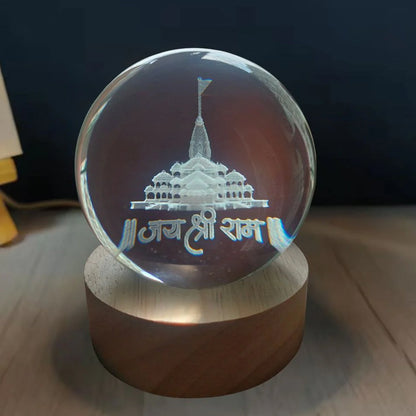 3D Crystal Ball lamps for Bedroom 3D Lamps for Home Decoration 3D Crystal Ball Night Light Gifts for Women Gifts for Men Room Decor Items for Bedroom for Friend and FamilyÃ‚Â (1 Pc)