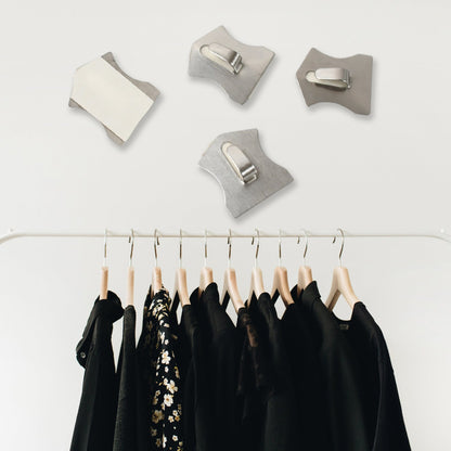 Self-Adhesive Stainless Hooks Ã¢â‚¬â€œ Waterproof for Robes, Coats & Towels