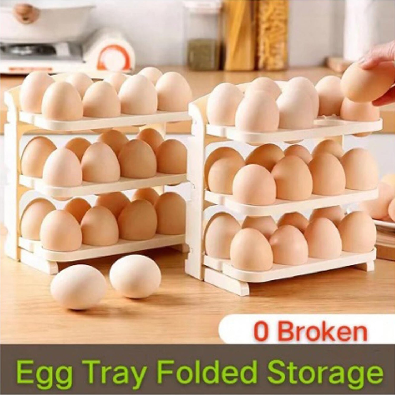 Foldâ€™nStore Egg Tray