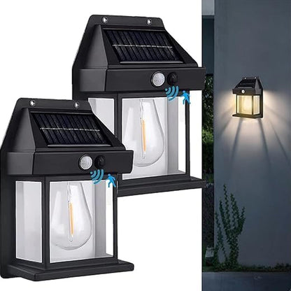 Solar Wall Lamp Ã¢â‚¬â€œ Wireless Outdoor Light with Motion Sensor & 3 Modes