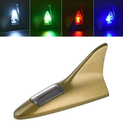 Shark Fin Light With Remote, LED Signal Antenna Solar Shark Fin Car Roof Light Sensor Decoration Flashing Lamps,Ã‚Â Solar Powered Radio Signal for Car Lamp Accessories (1 Pc)Ã‚Â 