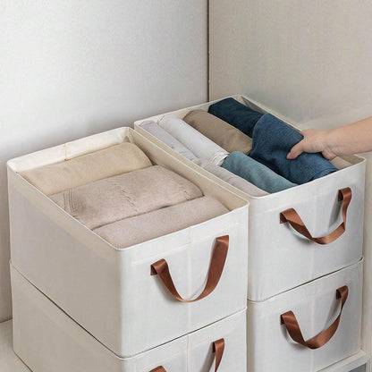 Cloth storage baskets, closet storage bins (42Ãƒâ€”28 Cm)