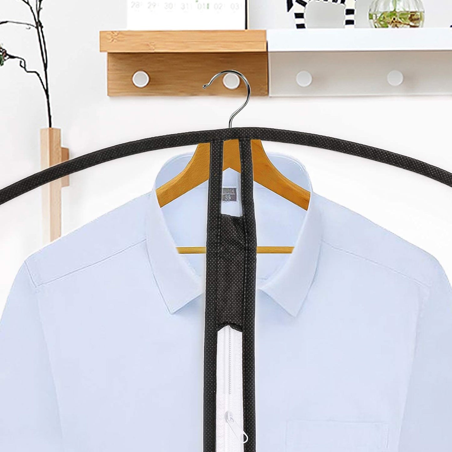 Foldable Non Woven Men's Coat Blazer Suit Cover (100Ãƒâ€”60 CM / 1 Pc)