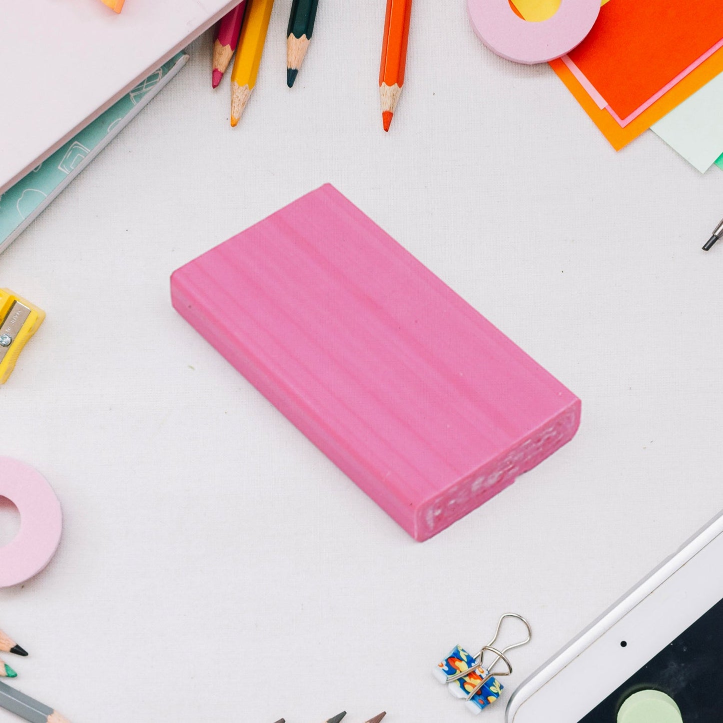 Fancy & Stylish Eraser (4 Pc / Mix Design)