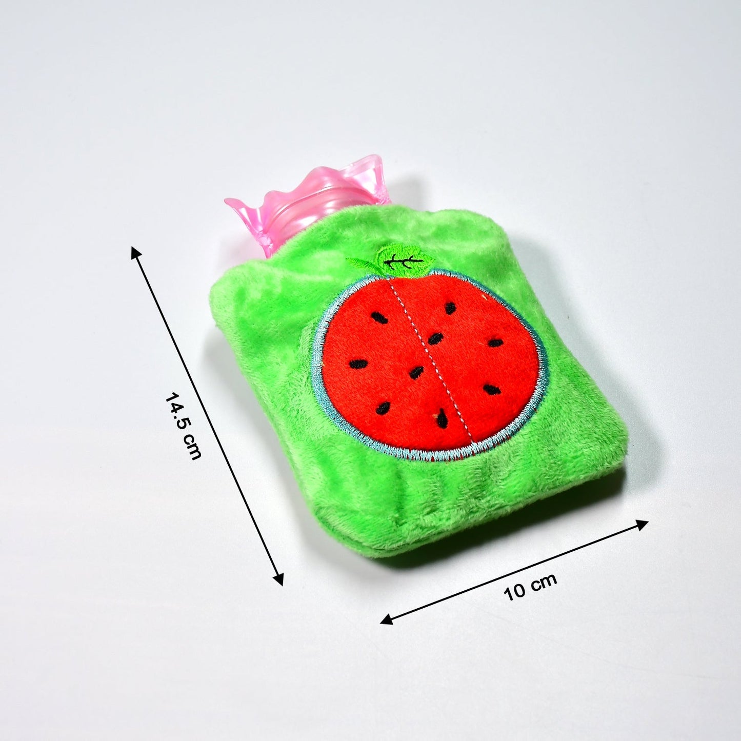 Watermelon Small Hot Water Bag with Cover Ã¢â‚¬â€œ Pain Relief Warmer
