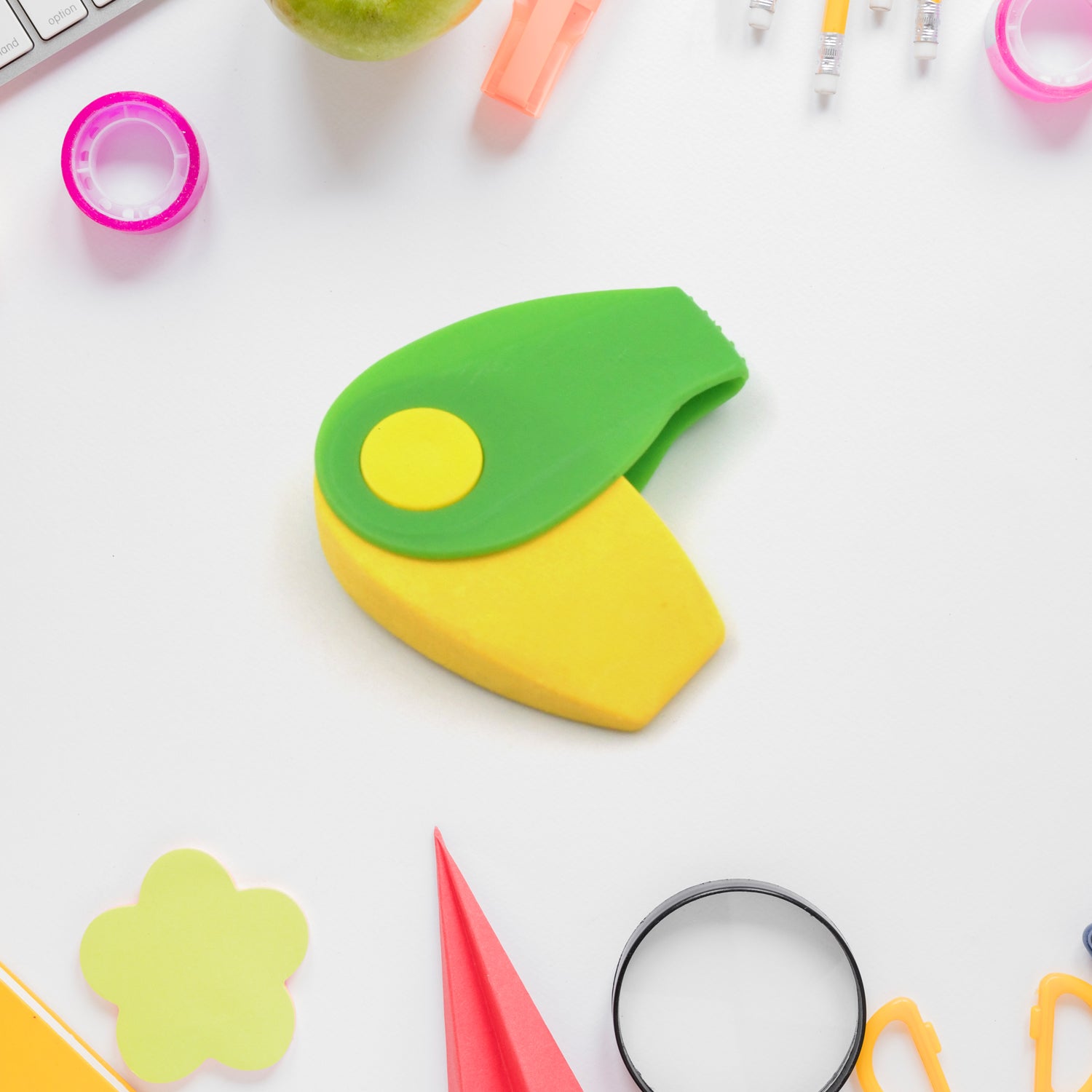 Creative, dust-free eraser for childrenâ€™s artistic needs