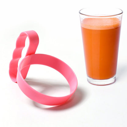 Anti-Slip Plastic Tumbler Handle Ã¢â‚¬â€œ Lightweight Cupholder Grip (2 Pc)