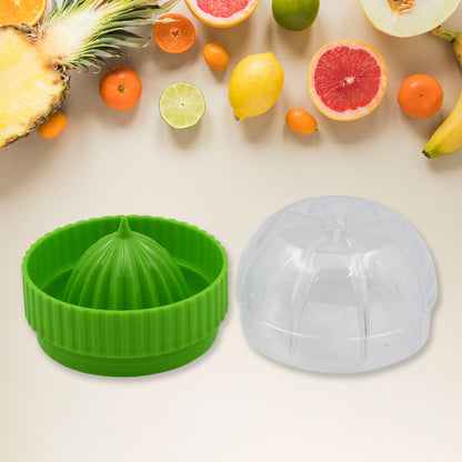 Manual Drink Orange Lemon Citrus Lime Fruit Juice Juicer Squeezer, BPA Free, Press & Pourer With Lid Plastic ManualÃ‚Â (1 Pc)