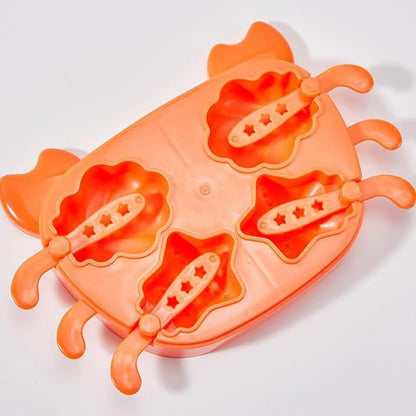 Crab Ice Mold Ã¢â‚¬â€œ Silicone Ice Cream & sicle Mold for Kids (1 Pc)