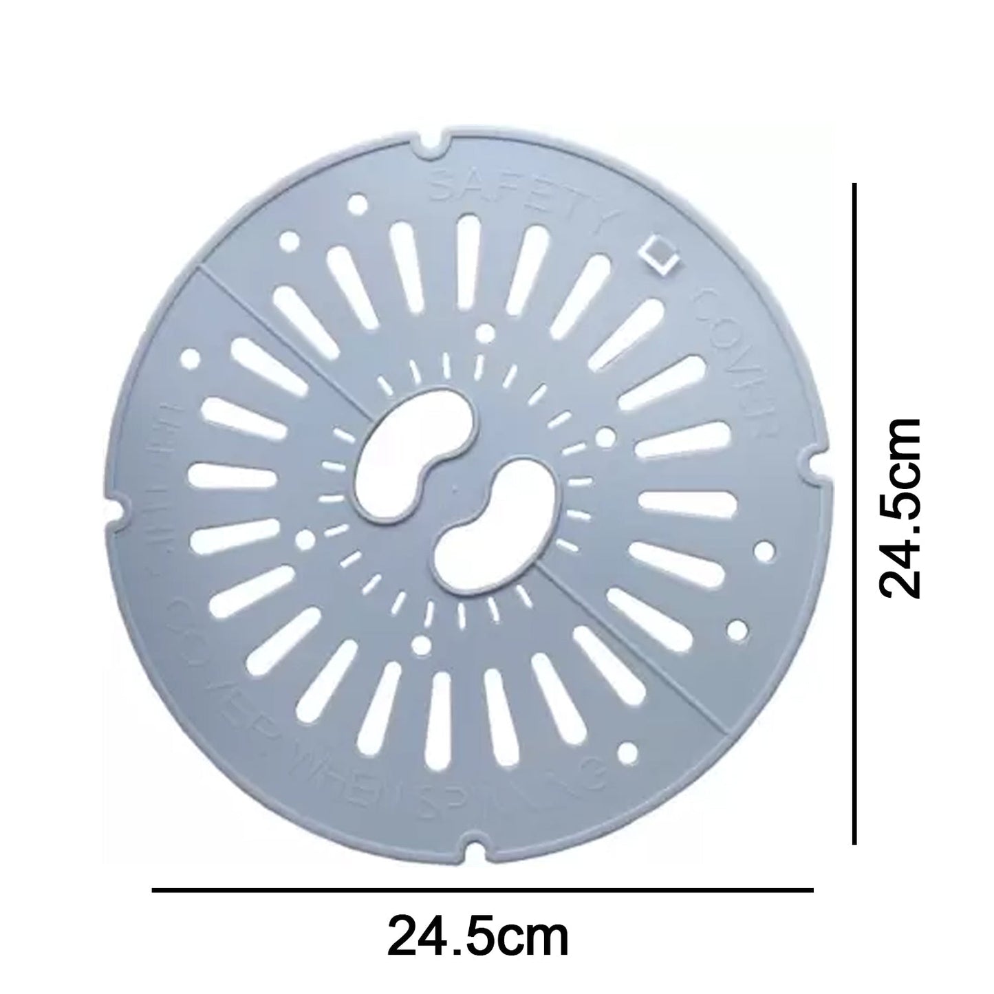 Universal Fit Top Load Semi Automatic Washing Machine Spin Safety Cover / Spinner Cap / Dryer Safety Cover / Lid & Plate (2 pc)