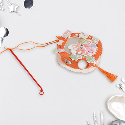 DIY Handmade Cartoon Paper Lanterns Ã¢â‚¬â€œ Antique Hollow-Out LED Projection for Festival Decor