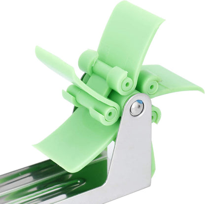 Stainless Steel Washable Watermelon Cutter Ã¢â‚¬â€œ Windmill Slicer & Peeler