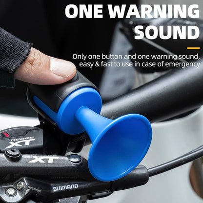 Loud 120dB Bicycle Air Horn Ã¢â‚¬â€œ Waterproof Electric Bell with Long Battery Life